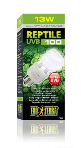 Лампа для террариума Hagen Exo-Terra Repti Glo 5.0 Compact 13 Вт (цоколь E27)