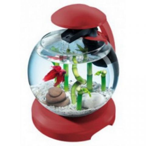 Tetra Cascade Globe Red аквариумный комплекс бордовый 6,8 л