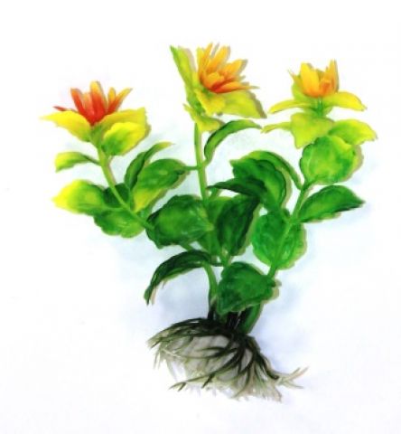Кардамин зеленый с цветочками, 10 см (Арт. AP035B-4)
