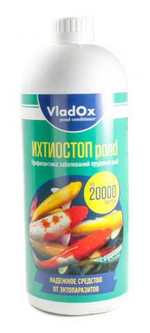 VladOx кондиционер ИХТИОСТОП pond 500мл на 10000л