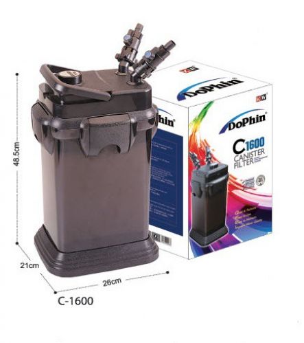 Dophin C-1000 Внешний канистровый фильтр, 1670л/ч до 400 литров