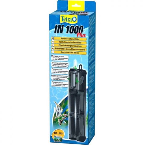 Tetratec IN1000 - внутренний фильтр 1000 л/ч для аквариумов до 200 л