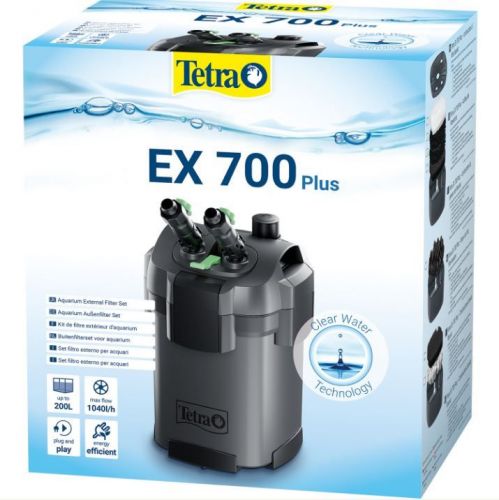 Внешний фильтр для аквариума Tetra EX 700 Plus 100 - 200 л (1040 л/ч, 7.5 Вт)