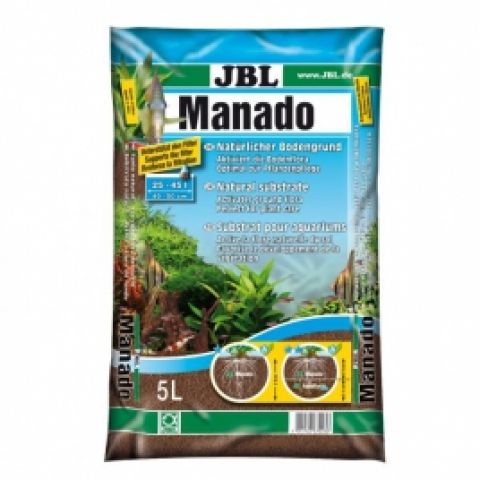 JBL Manado 3 л - Питательный грунт, улучшающий качество воды и стимулирующий рост растений на объём 25л