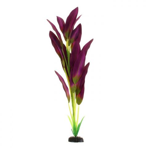 Растение шелковое "Эхинодорус" зелено-фиолетовый 50 см YM-04