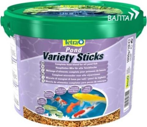 Tetra Pond Variety Sticks 10 литров
