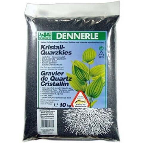 Dennerle Kristall-Quarz ЧЕРНЫЙ. 10 КГ.