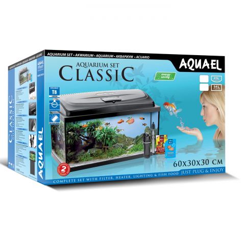 AQUAEL Classic PAP 100 прямоуг.,200л.,100х40х50,свет Т8 (2х30вт.) - вид 1 миниатюра