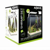 AquaEL SHRIMP SET SMART PLANT 30 (белый), Креветкариум с LED освещением (6 вт) - вид 1 миниатюра